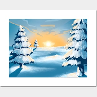 Winter Wonderland Posters and Art